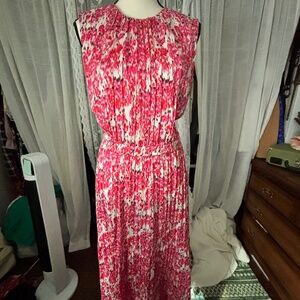 Silky sleeveless dress M 8/10